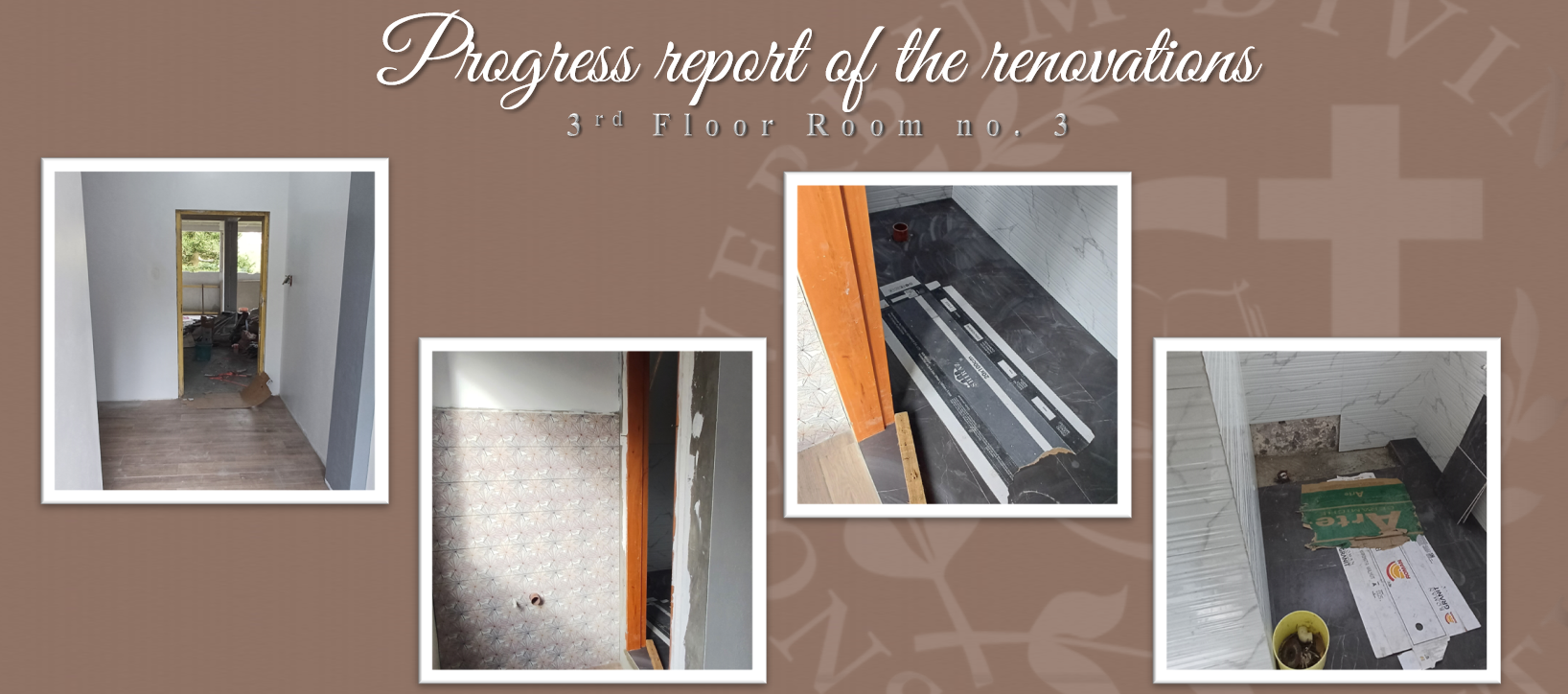 Progress report on the Renovations (3rd Floor Room no. 3)